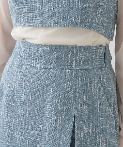 Ray BEAMS（レイビームス）の「Ray BEAMS / サマーツイード ミニ スカート（スカート・レディース・ライトブルー/グリーン系その他3・0/1）」の21枚目の写真