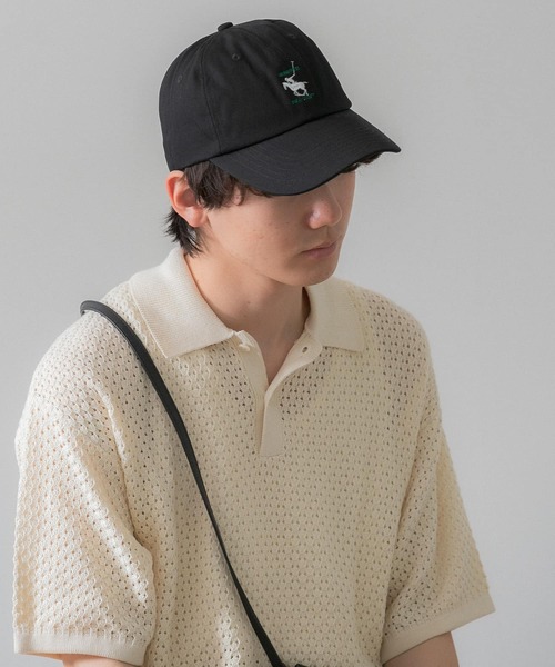 SENSE OF PLACE by URBAN RESEARCH(センスオブプレイスバイアーバンリサーチ)の「『ユニセックス』『別注』GREENWICH POLO CLUB×SENSE OF PLACE A(キャップ・メンズ・ライトベージュ/ブラック/カーキ・ONE)」の10枚目の写真