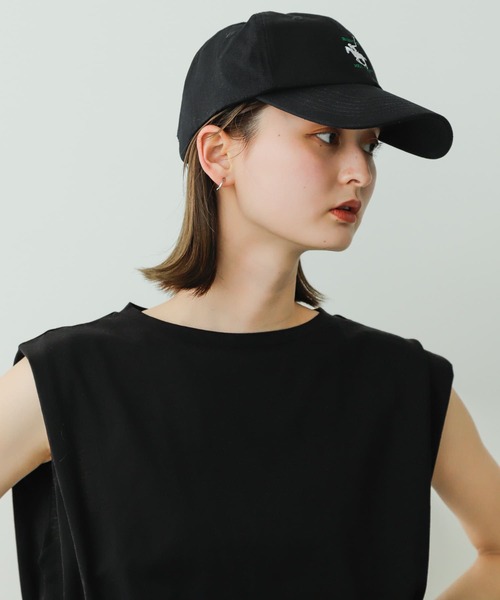 SENSE OF PLACE by URBAN RESEARCH(センスオブプレイスバイアーバンリサーチ)の「『ユニセックス』『別注』GREENWICH POLO CLUB×SENSE OF PLACE A(キャップ・メンズ・ライトベージュ/ブラック/カーキ・ONE)」の12枚目の写真