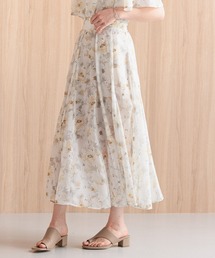 mysty woman | アソート柄フレアスカート 197729(スカート)