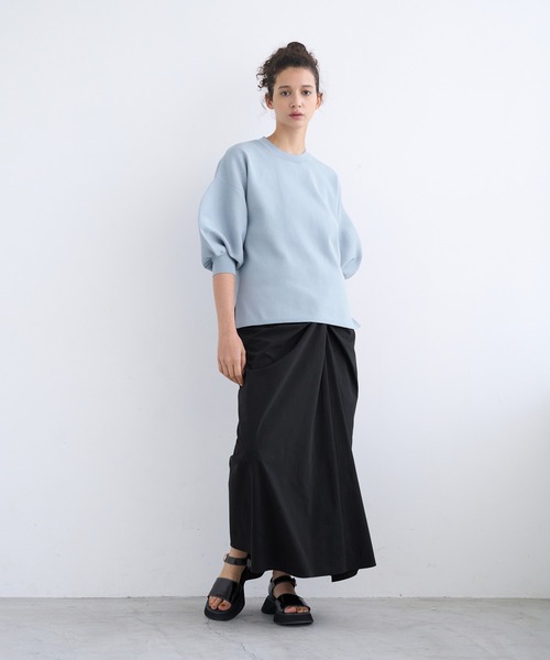 LANVIN en Bleu（ランバンオンブルー）の「ハーフミラノパフスリーブ 