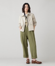 マーガレットハウエル　リネンブルゾン　サイズ1(春・夏) MARGARET HOWELL（マーガレットハウエル）の「DENSE LINEN