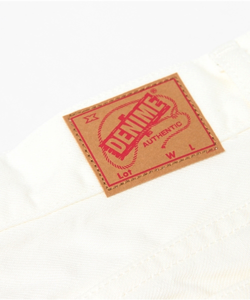 Denime(ドゥニーム)の「CLASH WHITE DENIM MID SKIRT/クラッシュホワイトデニムスカート(デニムスカート・レディース・ホワイト・SMALL/X-SMALL/MEDIUM)」の11枚目の写真