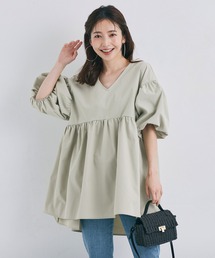 coca（coca） | Vネックボリュームスリーブブラウス(シャツ/ブラウス)