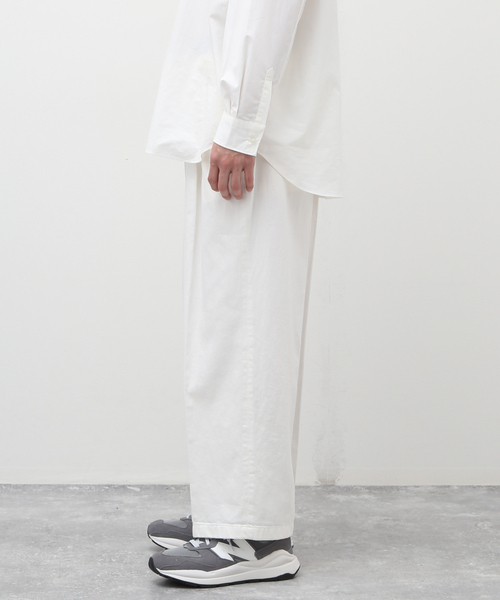 allery(アレリー)の「【allery / アレリ―】”ワイド” DENIM SLACKS(デニムパンツ・メンズ・ホワイト/ブルー系その他/ブルー・SMALL/MEDIUM/LARGE)」の19枚目の写真