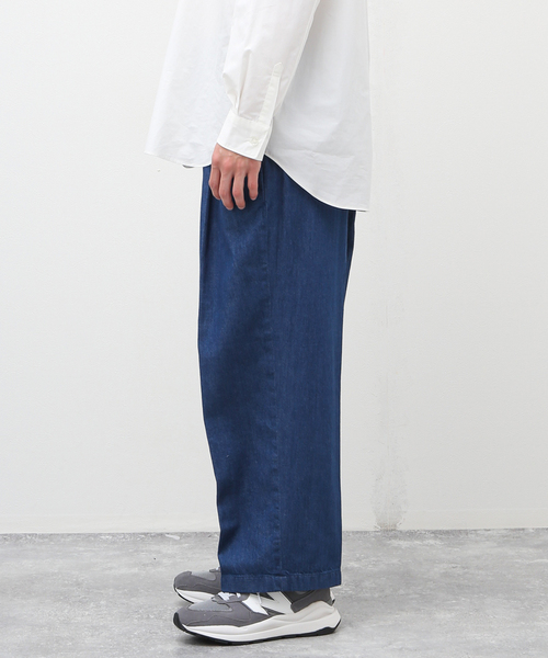 allery(アレリー)の「【allery / アレリ―】”ワイド” DENIM SLACKS(デニムパンツ・メンズ・ホワイト/ブルー系その他/ブルー・SMALL/MEDIUM/LARGE)」の20枚目の写真