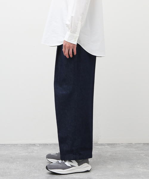 allery(アレリー)の「【allery / アレリ―】”ワイド” DENIM SLACKS(デニムパンツ・メンズ・ホワイト/ブルー系その他/ブルー・SMALL/MEDIUM/LARGE)」の21枚目の写真