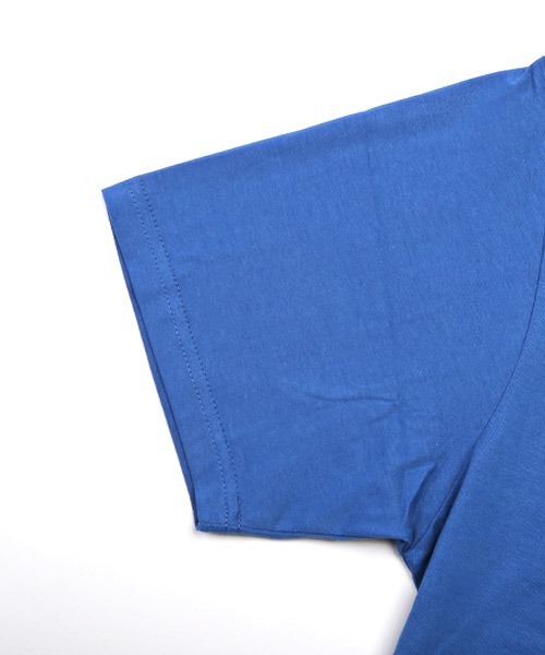 LUXSTYLE(ラグスタイル)の「カレッジロゴプリント半袖Tシャツ(Tシャツ/カットソー・メンズ・ホワイト/ブルー/ブラック・M/L/XL)」の16枚目の写真