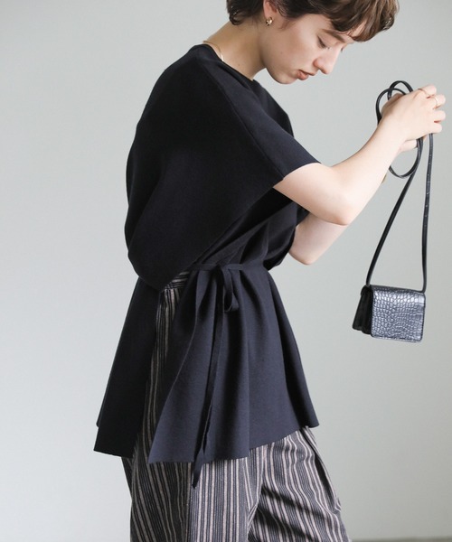 select MOCA（セレクトモカ）の「ケープスリーブニットプルオーバー