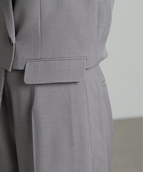 FREE'S MART（フリーズマート）の「【WEB限定】《コレクション》 バックオープンテーラードベスト（テーラードジャケット・レディース・グレー・FREE）」の17枚目の写真