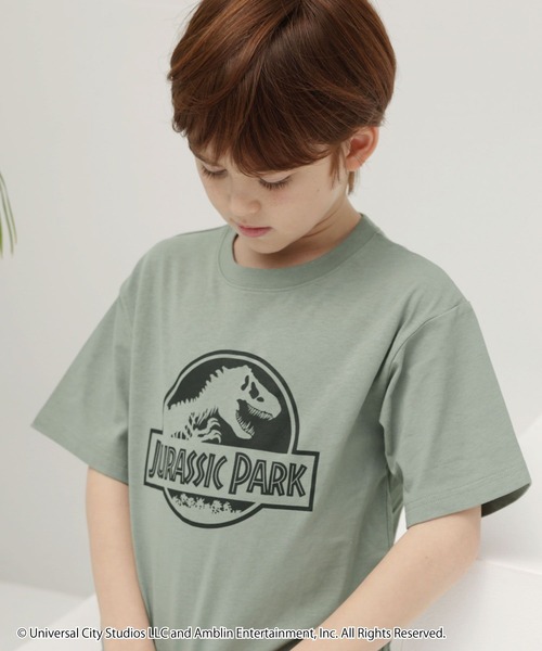 GLOBAL WORK(グローバルワーク)の「ジュラシックコラボ/半袖T/192573(Tシャツ/カットソー・キッズ・チャコールグレー/グレー系その他7/ダークグレー/その他/カーキ/ブラック/ホワイト・110cm/100cm/120cm/130cm/140cm/150cm/160cm)」の7枚目の写真
