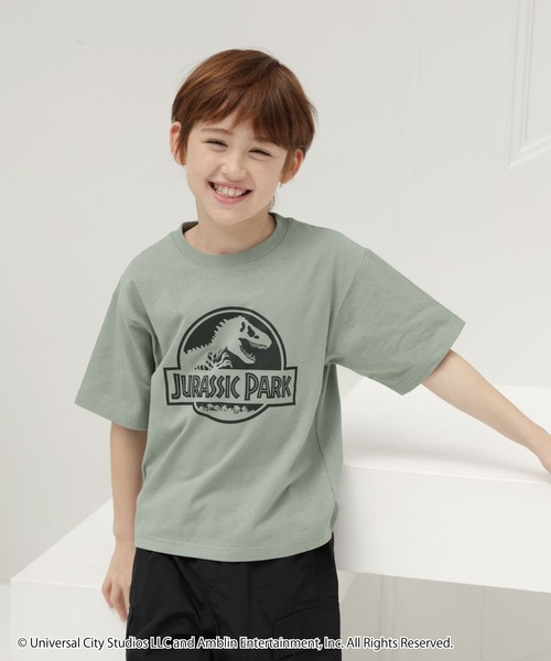 GLOBAL WORK(グローバルワーク)の「ジュラシックコラボ/半袖T/192573(Tシャツ/カットソー・キッズ・チャコールグレー/グレー系その他7/ダークグレー/その他/カーキ/ブラック/ホワイト・110cm/100cm/120cm/130cm/140cm/150cm/160cm)」の11枚目の写真