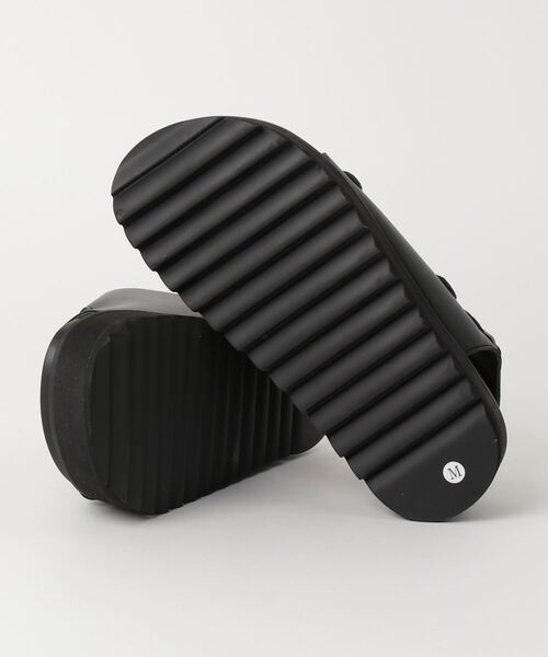 LOVEHUNTER（ラブハンター）の「LOVEHUNTER/ ボリュームシャークソールサンダル メンズ レディース 厚底 4cm 軽量 ベルトサンダル スポーツサンダル 韓国ファッション モード系 (1964)（サンダル・メンズ・ブラック・M/L/LL）」の3枚目の写真