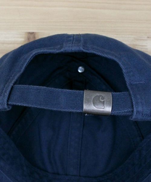Carhartt（カーハート）の「マディソンロゴキャップ Madison Logo Cap（キャップ・メンズ・ブルー/ブラック/オリーブ/ホワイト系1・ONE SIZE）」の15枚目の写真