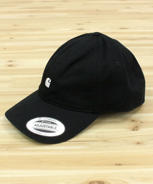 Carhartt（カーハート）の「マディソンロゴキャップ Madison Logo Cap（キャップ・メンズ・ブルー/ブラック/オリーブ/ホワイト系1・ONE SIZE）」の19枚目の写真