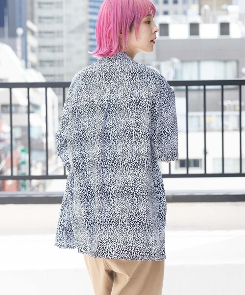 PBLIM(ページボーイリム)の「PBLIM/レオパードシャツ(シャツ/ブラウス・レディース・ネイビー系/ホワイト系その他・FREE)」の6枚目の写真