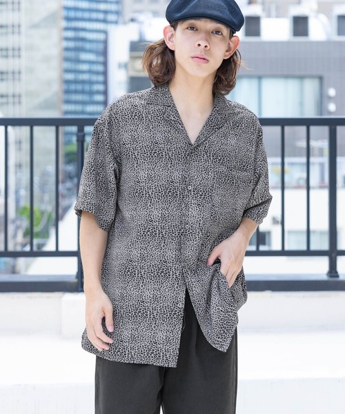 PBLIM(ページボーイリム)の「PBLIM/レオパードシャツ(シャツ/ブラウス・レディース・ネイビー系/ホワイト系その他・FREE)」の9枚目の写真