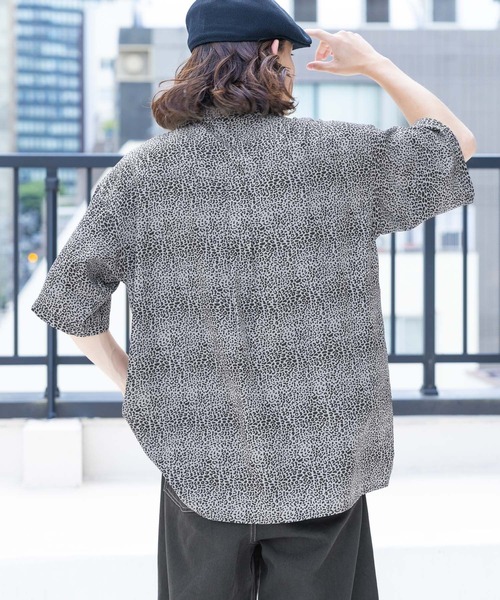 PBLIM(ページボーイリム)の「PBLIM/レオパードシャツ(シャツ/ブラウス・レディース・ネイビー系/ホワイト系その他・FREE)」の12枚目の写真