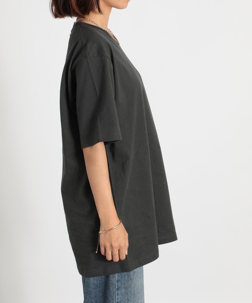 SETUP7(セットアップセブン)の「【SETUP7】大人のヘビーウェイトUSAコットンTee(Tシャツ/カットソー・レディース・ブラック/ホワイト/チャコールグレー・M/L)」の8枚目の写真