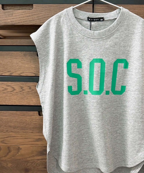 セール】ビッグシルエットノースリーブトップス（タンクトップ）｜ZI