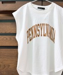 ZI-ON（ジーオン）の「ビッグシルエットノースリーブトップス（Tシャツ/カットソー・130cm）」