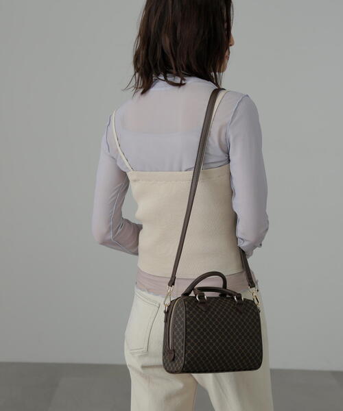 FREE'S MART(フリーズマート)の「◆ミニボストンバッグ(ボストンバッグ・レディース・ベージュ系その他/ブラウン系その他・フリ-)」の21枚目の写真