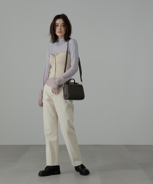 FREE'S MART(フリーズマート)の「◆ミニボストンバッグ(ボストンバッグ・レディース・ベージュ系その他/ブラウン系その他・フリ-)」の22枚目の写真