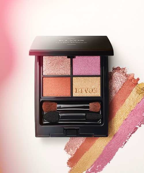 ETVOS（エトヴォス）の「ミネラルクラッシィシャドー（アイシャドウ・レディース・#フレンチフィグ/#スローベージュ/#ジンジャーキャメル/#ブリックオレンジ/＃ヴィンテージグリッター/#イノセントブルーム/#メロウガーネット/#オーロラルグロウ/#シェルフルール/#ステディベージュ/#シフォンアンサンブル/#クワイエットグラム/#シフォンピンク/#アンバーハニー・FREE）」の14枚目の写真