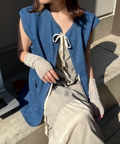 FREAK'S STORE（フリークスストア）の「リボン付きベスト