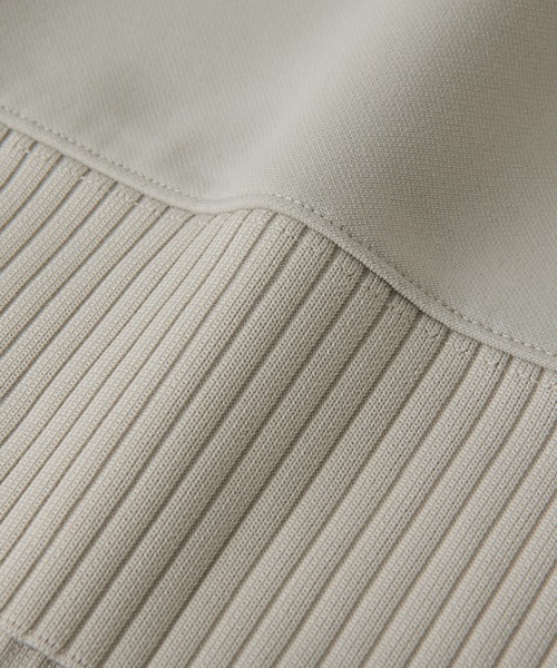 un dix cors(アンディコール)の「軽量ボンディングプルオーバー(スウェット・レディース・ブラック/アイボリー/オレンジ/グレイッシュベージュ・FREE)」の15枚目の写真