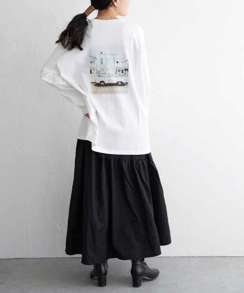 VENCEEXCHANGE（ヴァンスエクスチェンジ）の「天竺フォトロンT（Tシャツ/カットソー・レディース・オフホワイト/その他3/その他2/その他7/その他4・FREE）」の12枚目の写真