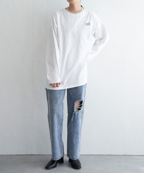 VENCEEXCHANGE（ヴァンスエクスチェンジ）の「天竺フォトロンT（Tシャツ/カットソー・レディース・オフホワイト/その他3/その他2/その他7/その他4・FREE）」の6枚目の写真