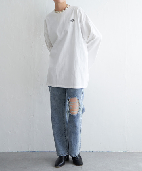 VENCEEXCHANGE（ヴァンスエクスチェンジ）の「天竺フォトロンT（Tシャツ/カットソー・レディース・オフホワイト/その他3/その他2/その他7/その他4・FREE）」の7枚目の写真