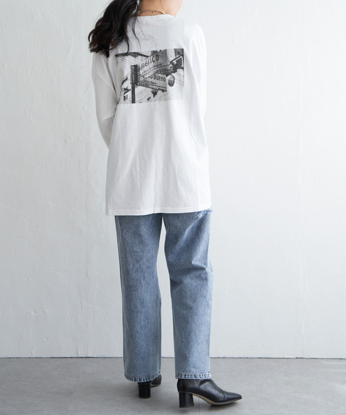 VENCEEXCHANGE（ヴァンスエクスチェンジ）の「天竺フォトロンT（Tシャツ/カットソー・レディース・オフホワイト/その他3/その他2/その他7/その他4・FREE）」の8枚目の写真