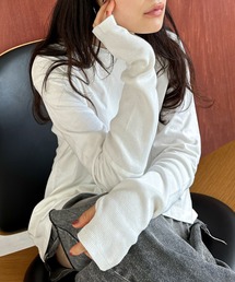 feepur | リブ切替アームウォーマーロンTee(Tシャツ/カットソー)