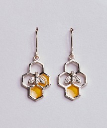 gargle ガーグル:サイエンスシリーズ はたらくハチ ピアス