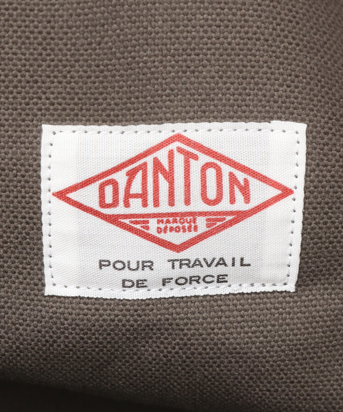 SLOBE IENA（スローブイエナ）の「【DANTON/ダントン】 CANVAS トートバッグ（ショルダーバッグ・レディース・アイボリー/チャコールグレー・FREE）」の22枚目の写真