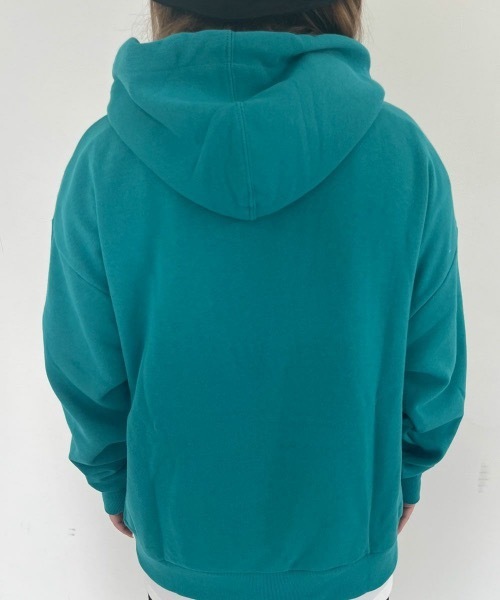 Ocean Pacific（オーシャンパシフィック）の「【OP:オーピー】ロゴスウェットパーカー 　フーディー（パーカー・メンズ・チャコール/アイボリー/グリーン/ベージュ/ヘザーグレー・MEDIUM/X-LARGE/LARGE）」の17枚目の写真