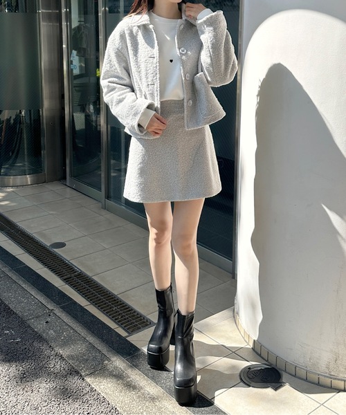 one way（ワンウェイ）の「ブークレスカート（スカート・レディース・ベージュ/ホワイト/ライトブルー・FREE）」の15枚目の写真