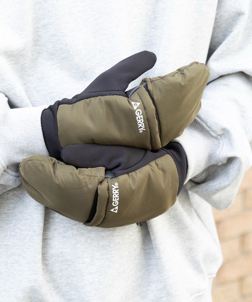 セール】【GERRY】REPREVE中綿フードミトングローブ YMY（手袋