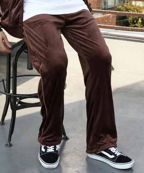 Beautiful Harmony（ビューティフルハーモニー）の「ベロアトラックパンツ（スウェットパンツ・メンズ・ブラウン/ワイン/ネイビー/ブラック・LARGE/MEDIUM）」の22枚目の写真