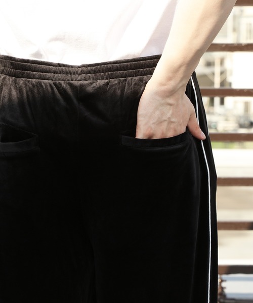 Beautiful Harmony（ビューティフルハーモニー）の「ベロアトラックパンツ（スウェットパンツ・メンズ・ブラウン/ワイン/ネイビー/ブラック・LARGE/MEDIUM）」の14枚目の写真