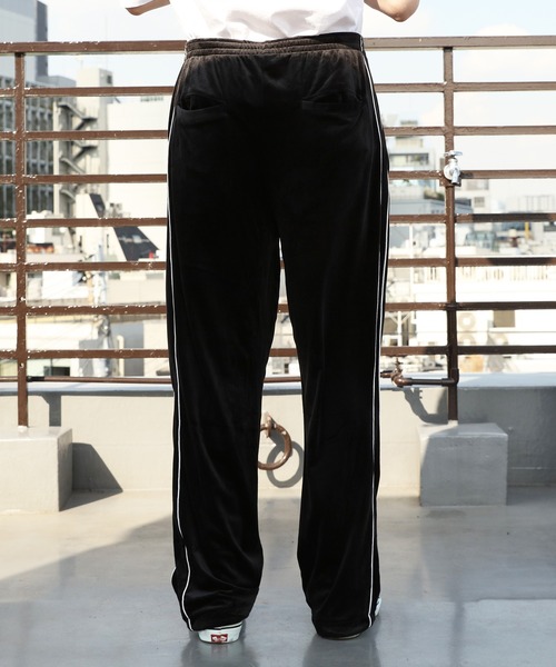 Beautiful Harmony（ビューティフルハーモニー）の「ベロアトラックパンツ（スウェットパンツ・メンズ・ブラウン/ワイン/ネイビー/ブラック・LARGE/MEDIUM）」の8枚目の写真