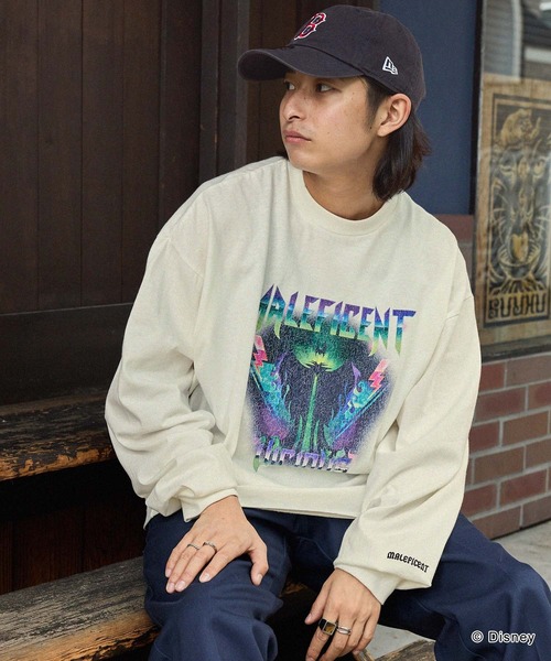正規品　タグ付ディズニー　マックィーン　Tシャツ　ビッグシルエット&キャップ　赤 正規品 タグ付ディズニー マックィーン Tシャツビッグシルエット
