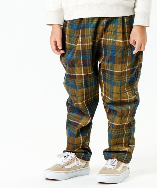 F.O.KIDS（エフオーキッズ）の「【総柄】冬のあったかシェフパンツ（その他パンツ・キッズ・グリーン/ベージュ/ネイビー/キャメル・120/130/90/95/140/80/110/100）」の4枚目の写真