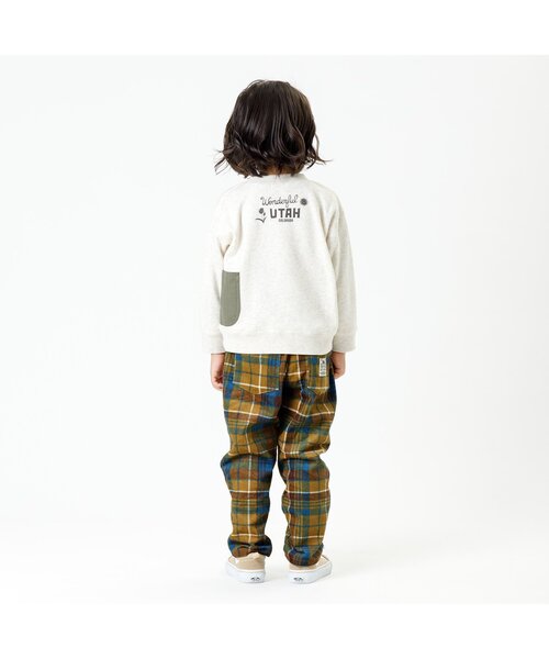 F.O.KIDS（エフオーキッズ）の「【総柄】冬のあったかシェフパンツ（その他パンツ・キッズ・グリーン/ベージュ/ネイビー/キャメル・120/130/90/95/140/80/110/100）」の6枚目の写真