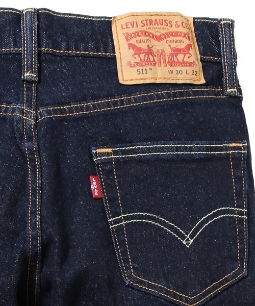 Levi's（リーバイス）の「Levi's リーバイス 511 SLIM スリムフィット（デニムパンツ・メンズ・ブラック/ダークインディゴブルー/ワンウォッシュ・34inch/30inch/32inch/31inch/33inch/28inch/29inch/36inch）」の11枚目の写真