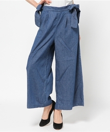 one after another NICE CLAUP | 【mina10月号掲載 ナイスクラップ】サイドリボンガウチョＰＴ(その他パンツ)