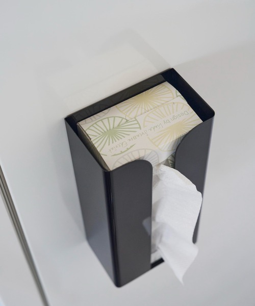 tower（タワー）の「tower（タワー）マグネットポリ袋＆キッチンペーパーホルダー（キッチン収納・レディース・ブラック/ホワイト・ONE SIZE）」の8枚目の写真