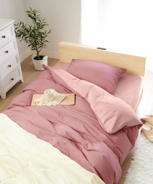 eimy istoire コットンベットカバーダブル ピンク eimy istoire コットンベットカバーダブル ピンク 【公式通販】
